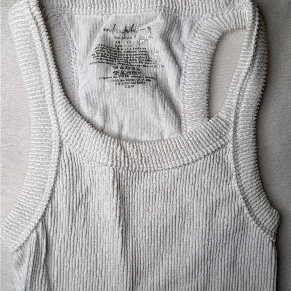 Free People Ribbed Tank Top - Picture 3 of 10
